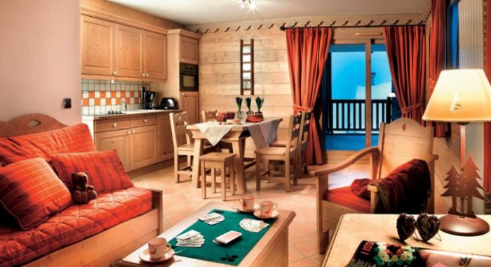 Les Granges du Soleil Apartments, La Plagne Soleil ski chalet, image 4